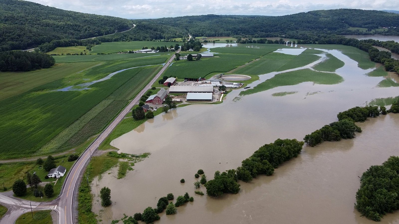 Richmond, Vermont, flooding.