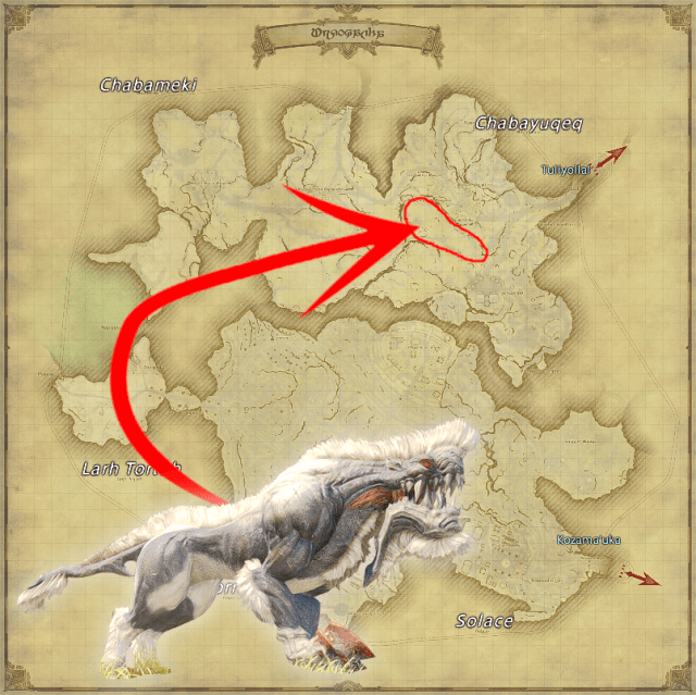 Where to find Silver Lobos in Final Fantasy XIV