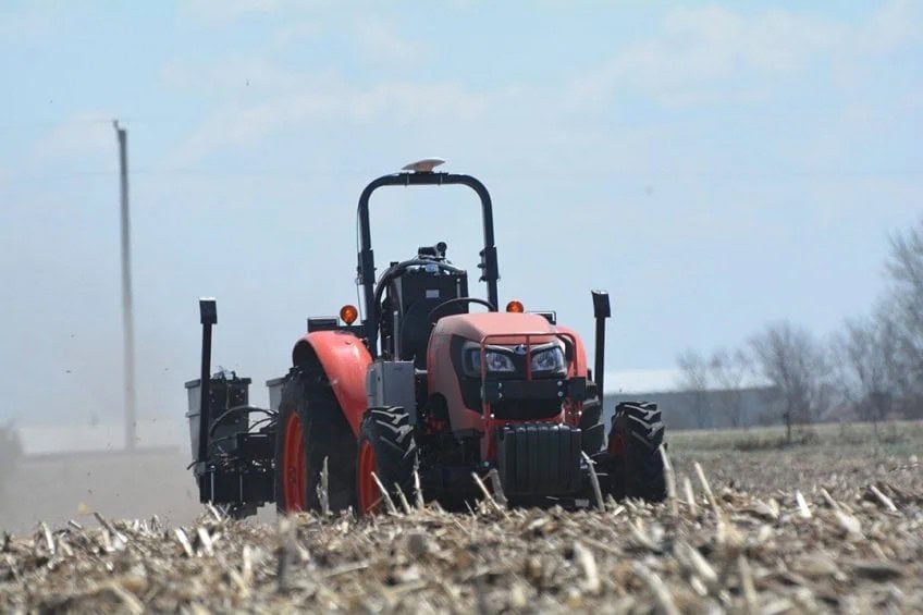 In 2020, Kubota tractors equipped with Sabanto’s autonomy kit were already planting their way across the American Midwest. – hoto: DTN/Progressive Farmer, Matt Wilde