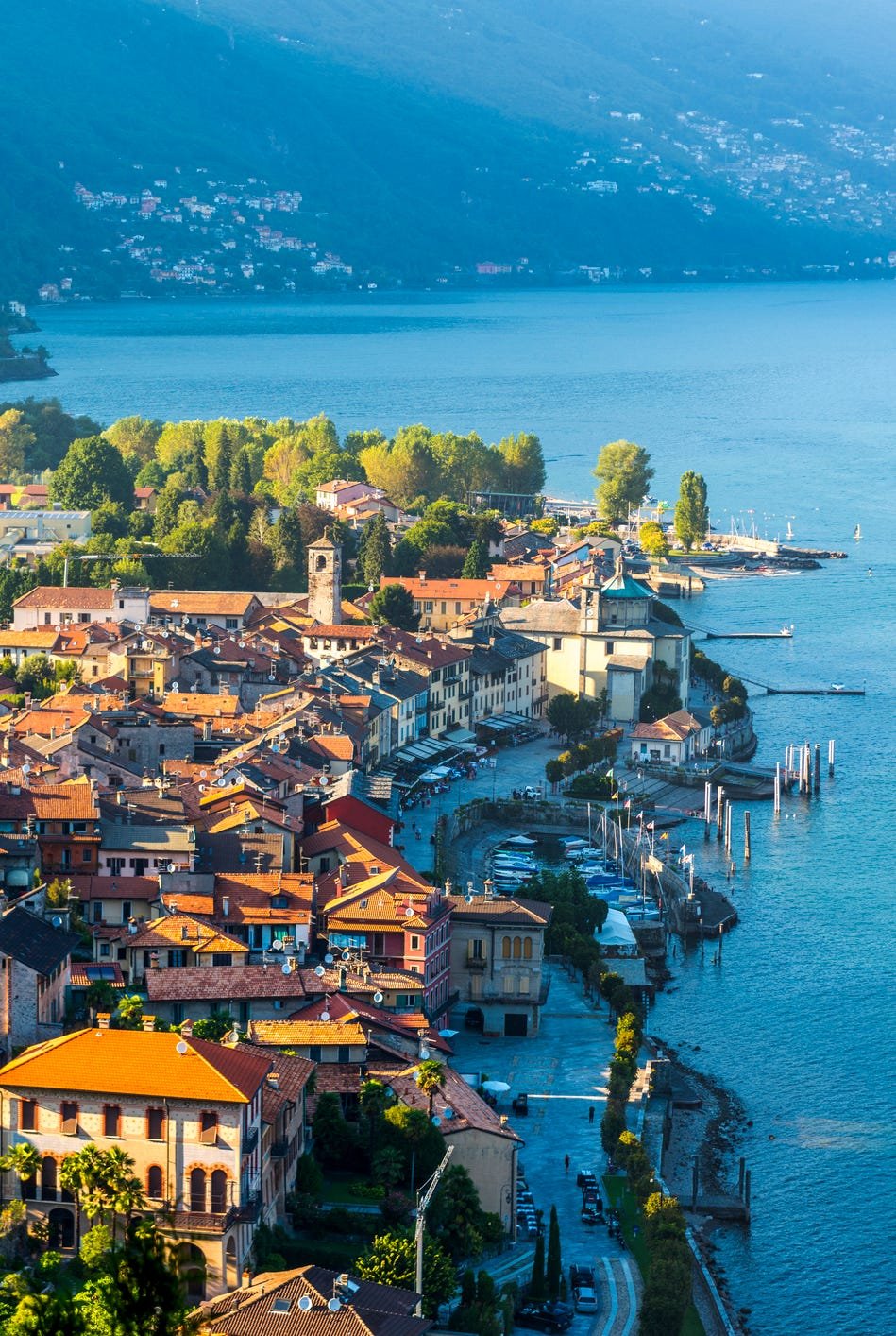 cannobio, verbano cusio ossola, lake maggiore, piedmont, italy