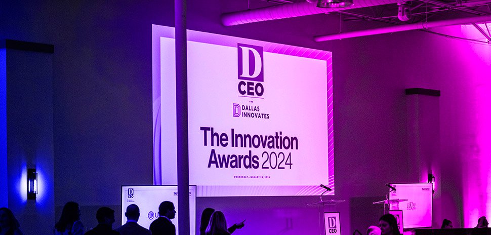 D CEO and Dallas Innovates revealed the winners of the 2024 Innovation Awards at an event on January 24, 2023 held at On the Levee in the Design District.