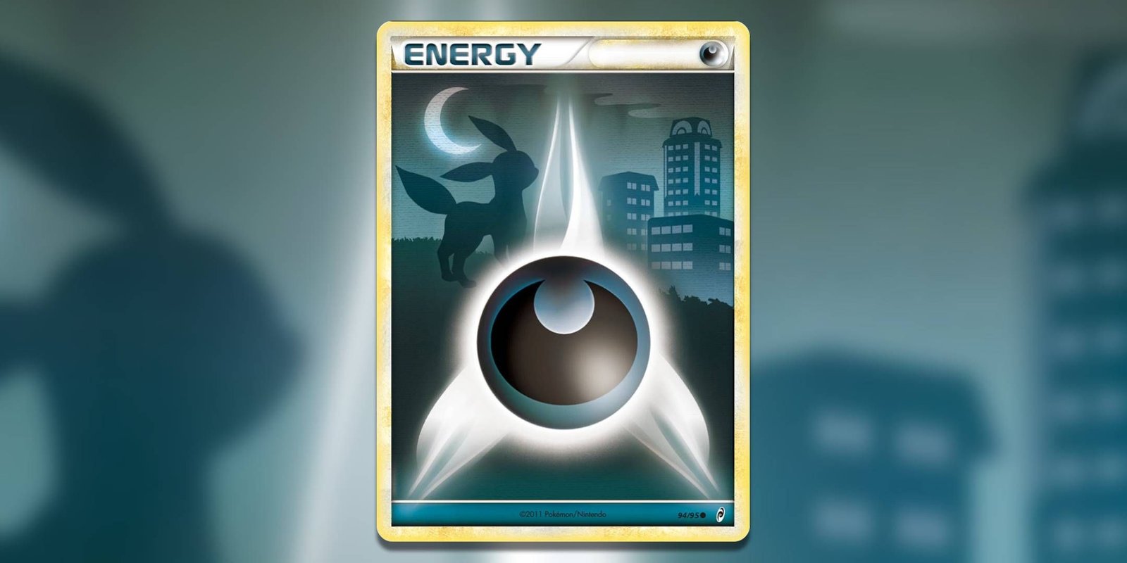 Screenshot of Darkness Energy Call of Legends Pokemon TCG.