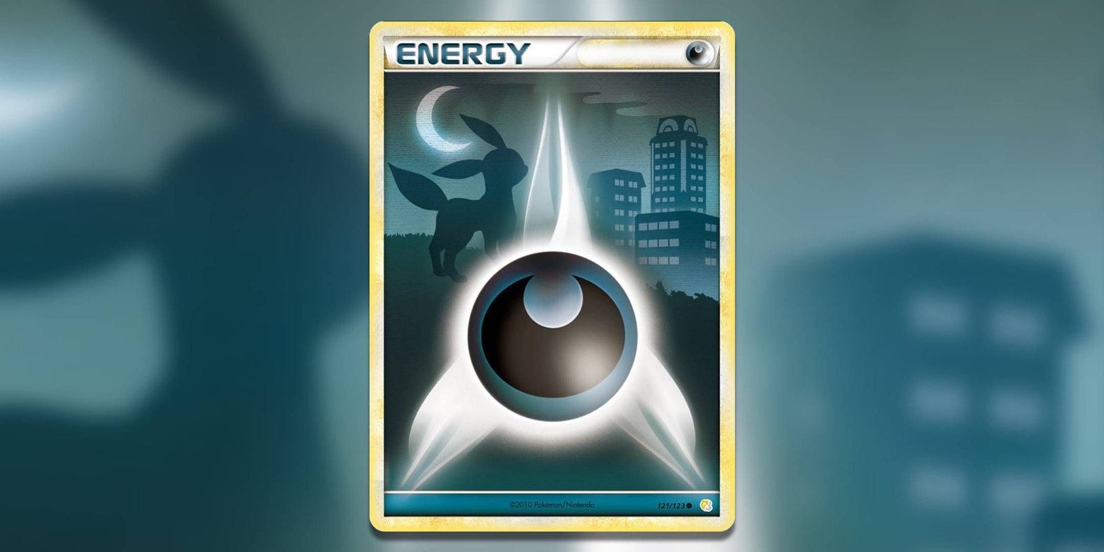 Screenshot of Darkness Energy HearGold SoulSilver Pokemon TCG.