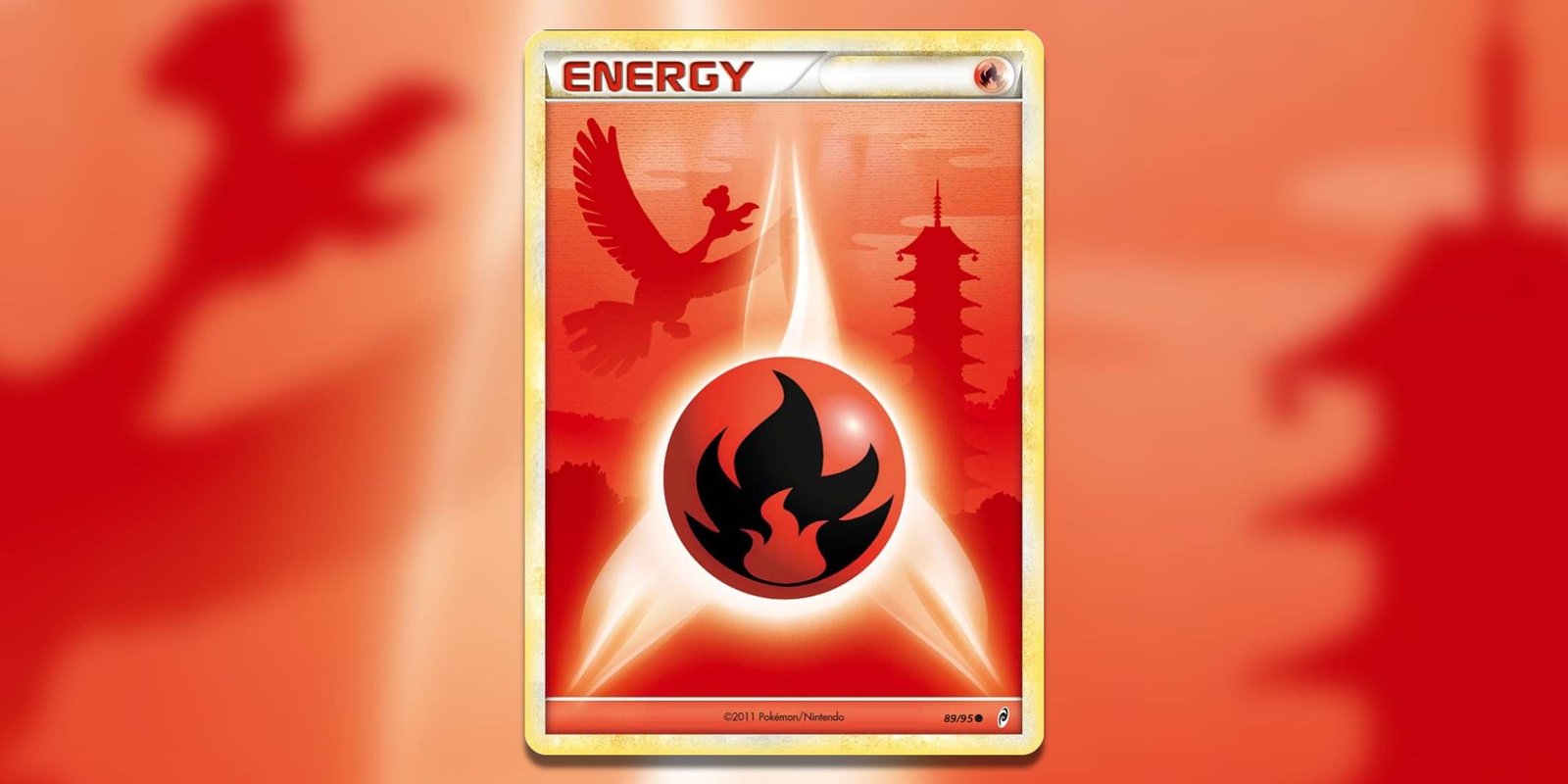 Screenshot of Fire Energy Call of Legends Pokemon TCG.