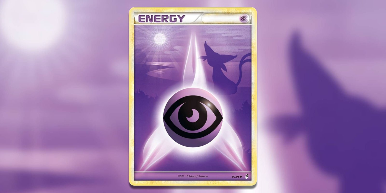 Screenshot of Psychic Energy Call of Legends Pokemon TCG.