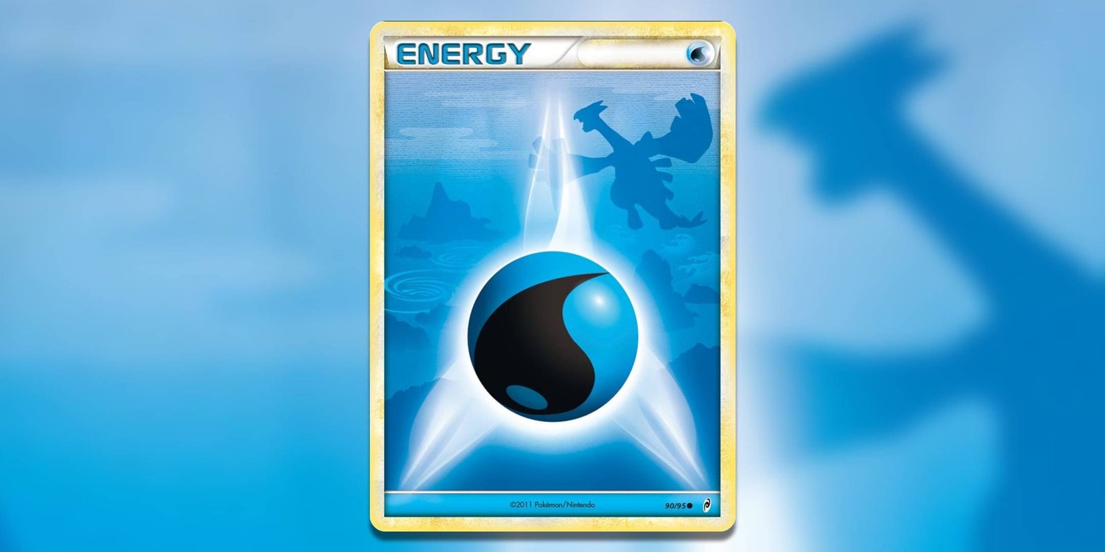 Screenshot of Water Energy Call of Legends Pokemon TCG.