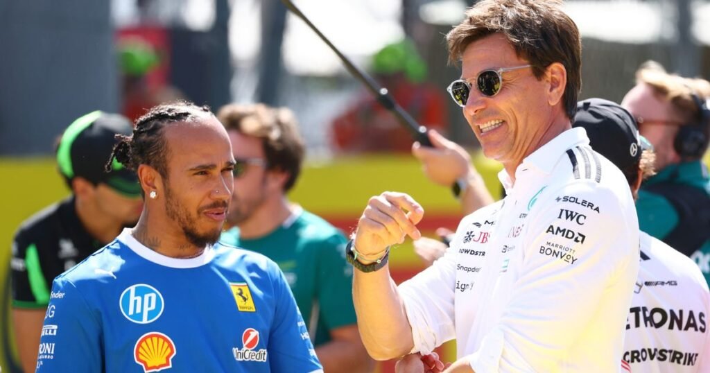 Toto Wolff dismisses Ferrari with blunt Lewis Hamilton F1 retirement claim
