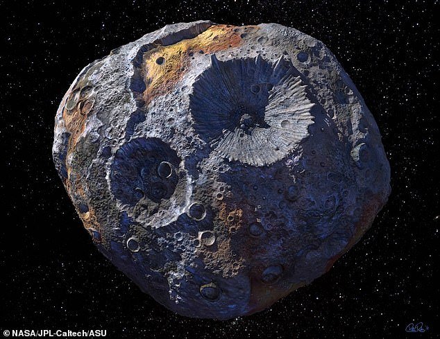 Psyche asteroid is packed full of precious metals and could be worth more than $10,000 quadrillion