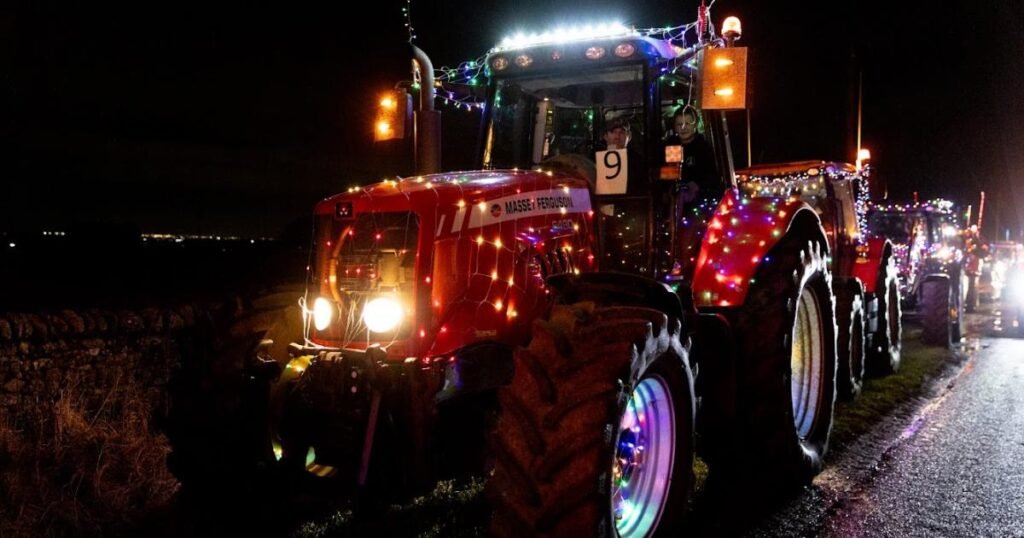 Trumpet & District Agricultural Society Christmas tractors