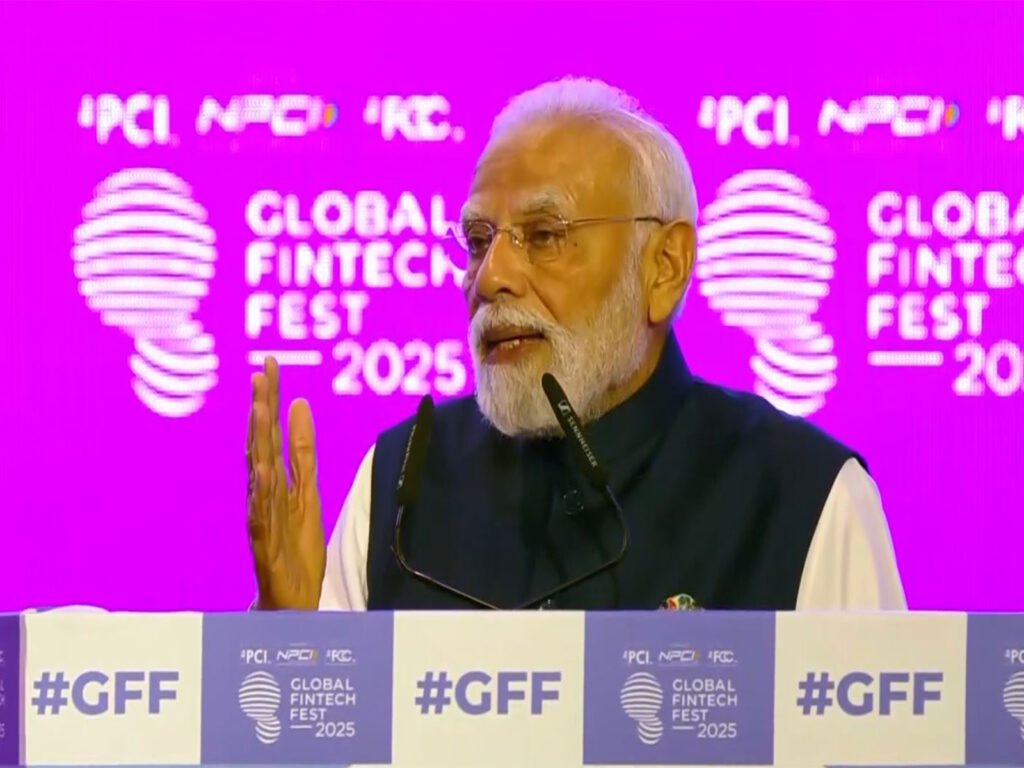 PM Modi at Global Fintech Fest