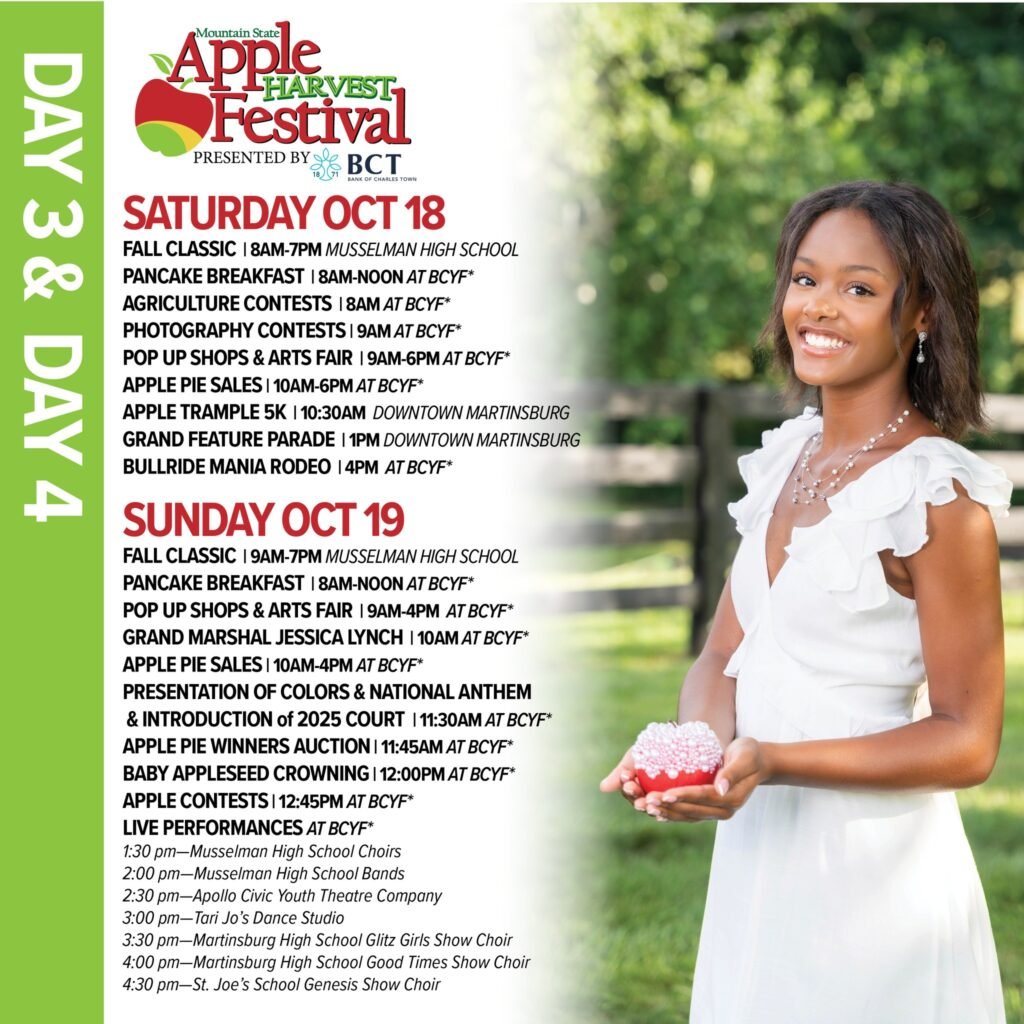 46th Mountain State Apple Harvest Festival celebrates agricultural heritage
