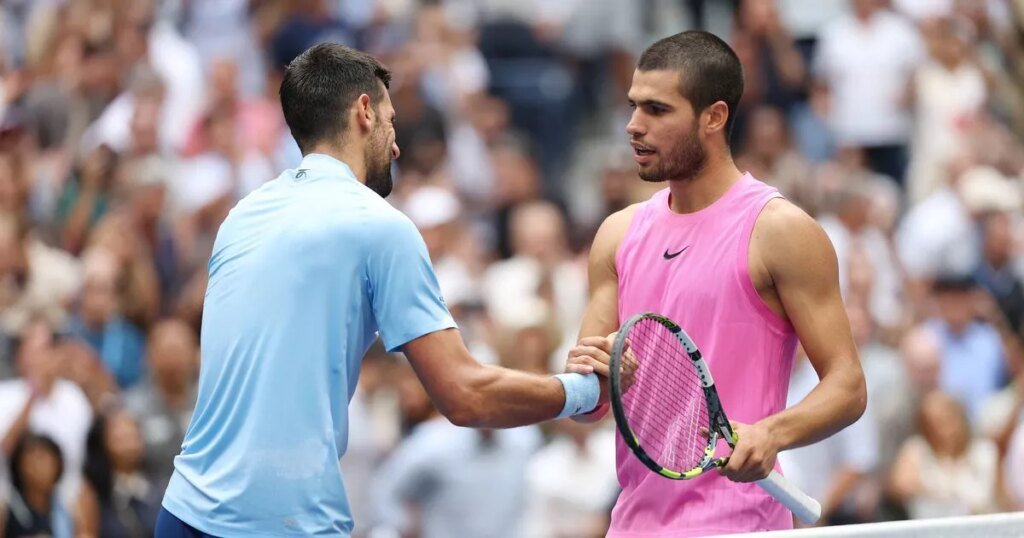 Novak Djokovic’s retirement plans could be dealt a blow as Carlos Alcaraz has a say