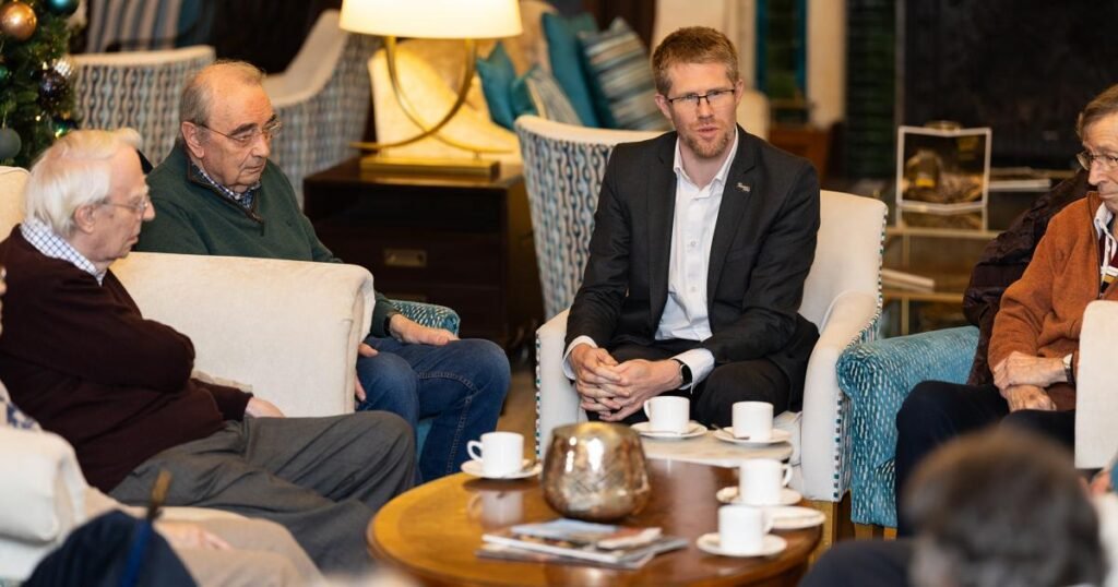 Worcester MP discusses local concerns at retirement village