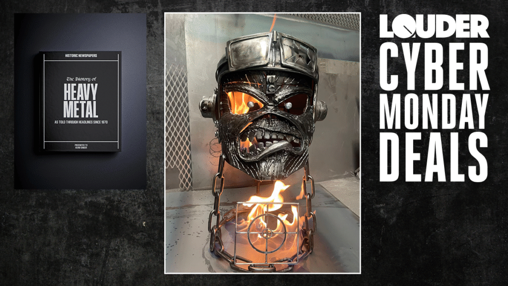 Have yourself a heavy metal Xmas and shop Etsy’s Cyber Weekend sale – there’s even an epic Iron Maiden wood burner up for grabs with 20% off