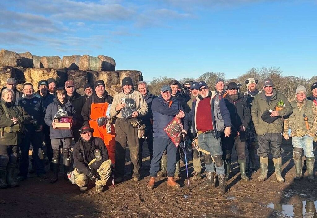Highland Metal Detectorists raise funds for Inverness charity Secret Santa at Cawdor dig