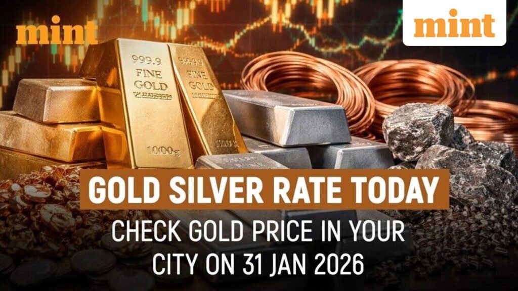 Gold, Silver Rate Today LIVE: Silver, gold prices witness record fall — Here’s what it costs in your city