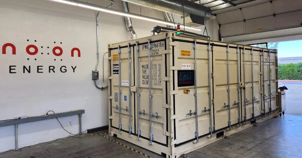 Noon Energy proves 100+ hour battery for clean energy storage